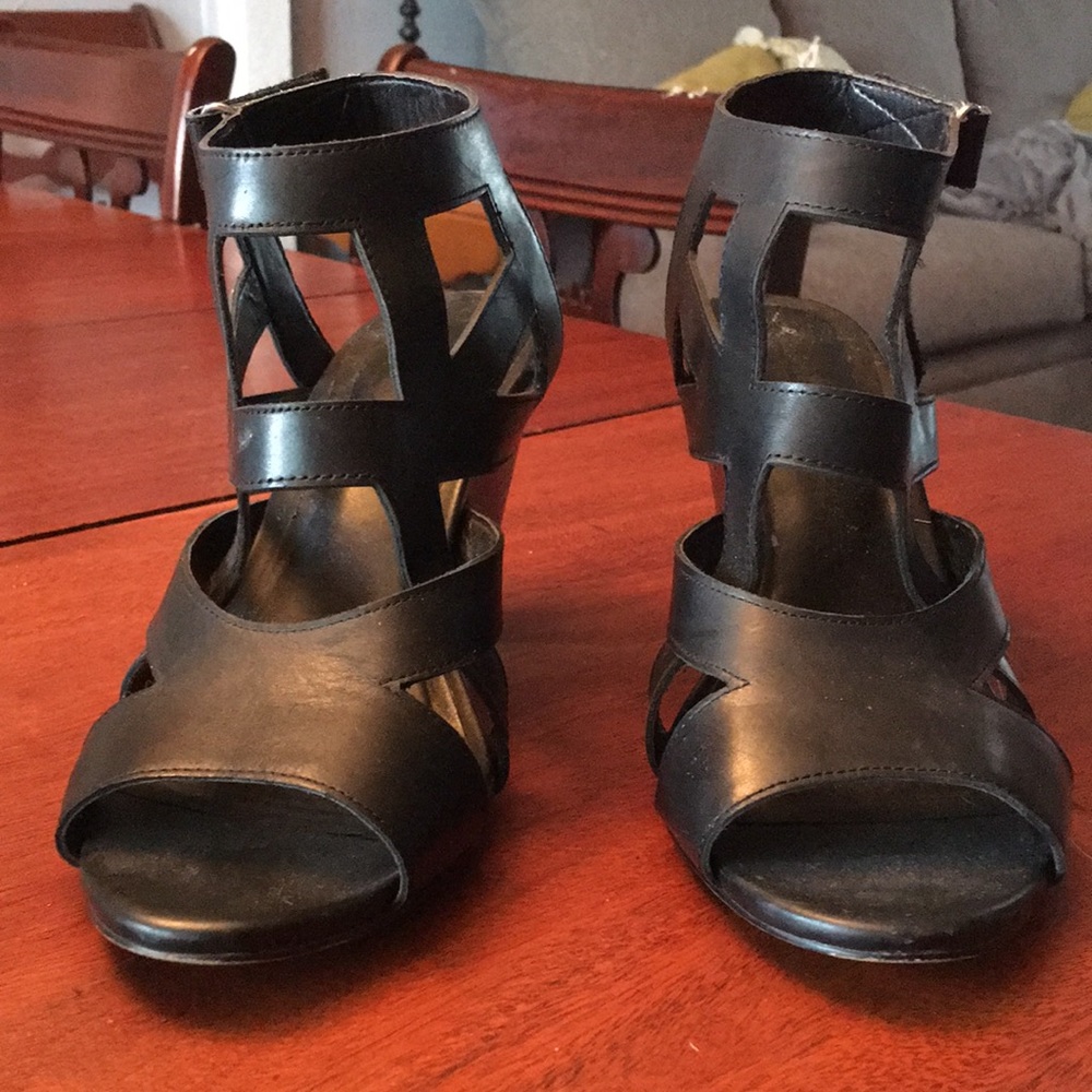 Strapped shoes